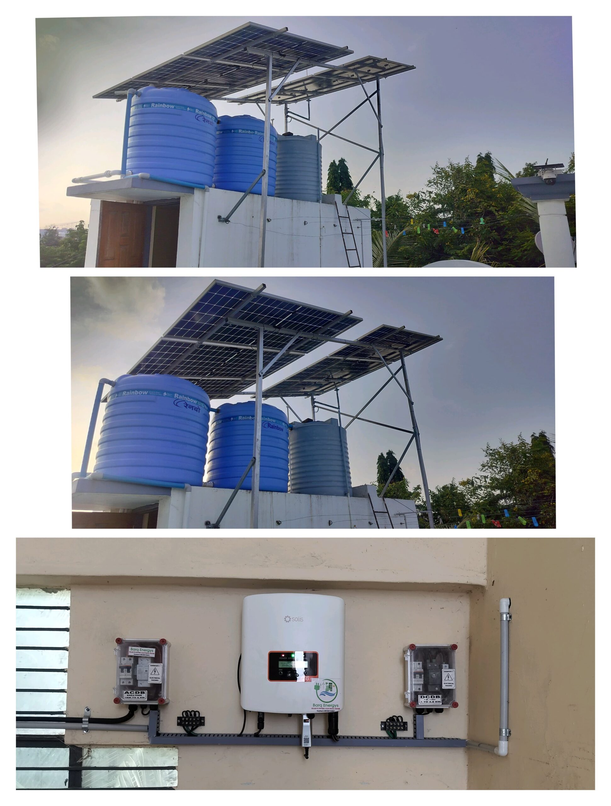 Solar water pumping